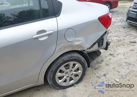 2016 Kia Rio Lx из США, поврежденный, VIN KNADM4A36G6564861